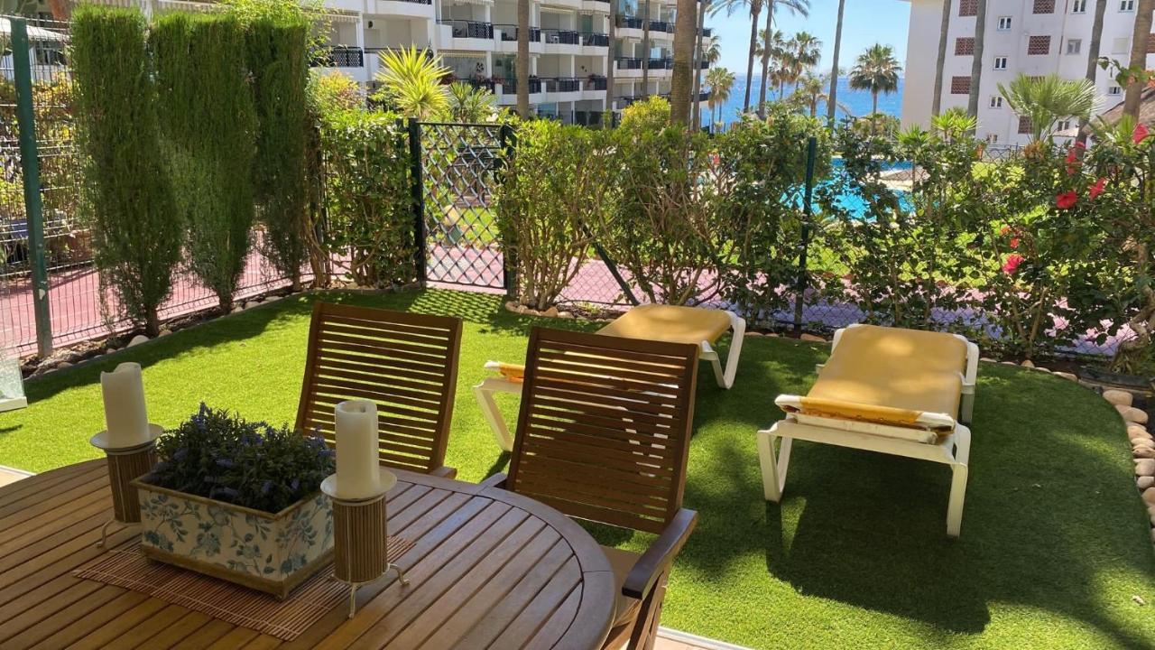 Mi Capricho, Beachfront, Grownfloor, Private Garden & Terrace Sitio de Calahonda 외부 사진